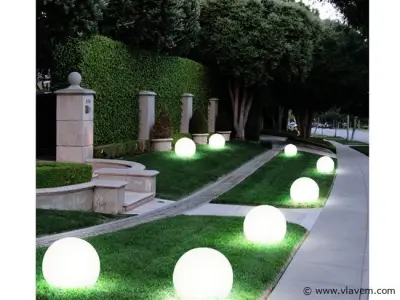 4 x GT Marble grond design lampen – kavel bij Vlavem