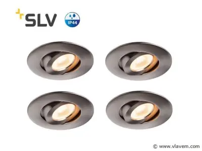 40 x SLV Easy Ultralage LED inbouwspots – kavel bij Vlavem