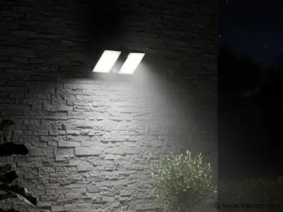 2 x Intec Visor Security Breedstraler met camera WiFi – kavel bij Vlavem