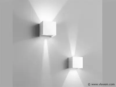 8 x Cube Motion wand armaturen wit – kavel bij Vlavem