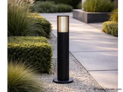 8 x Turin 50 buiten lamp zwart – kavel bij Vlavem