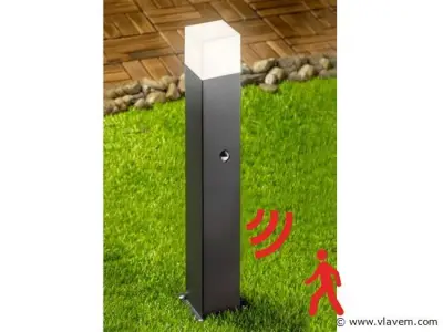 6 x Largo 50 Sensor buiten lamp zwart – kavel bij Vlavem