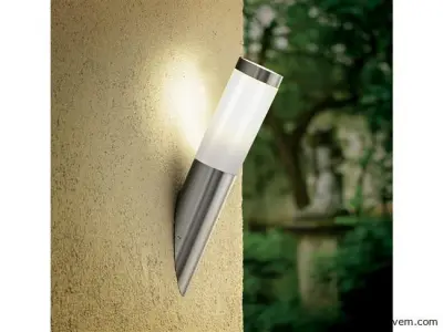 8 x Mila A RVS Opaal wandlamp – kavel bij Vlavem