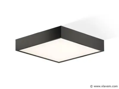 4 x Intec LED KLIO Q40 zwart – kavel bij Vlavem