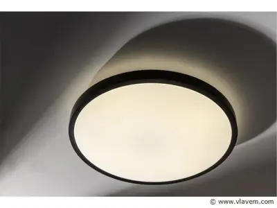 8 x GT Ato Plafond LED lamp zwart – kavel bij Vlavem