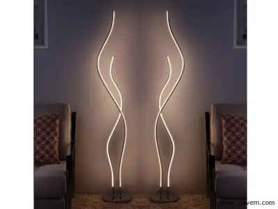Solange LED design vloer lamp – kavel bij Vlavem