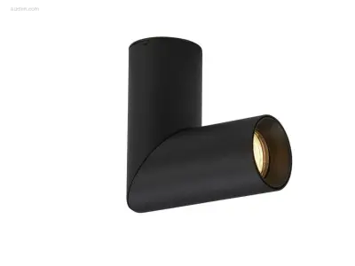 (12x) GU10 Opbouwspot Armatuur cilinder zand – kavel bij Auctim, Puurs