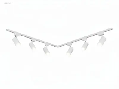 2 meter PRO Set Railverlichting met 6 st 18W – kavel bij Auctim, Puurs