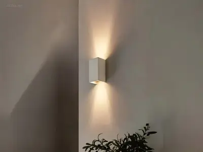 (8x) 12W LED wit Wandlamp duo licht verstelbaar – kavel bij Auctim, Puurs