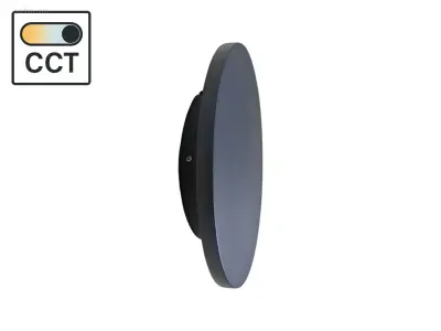 (4x) 8.5W LED Wandlamp rond design 3in1 Kleur CCT – kavel bij Auctim, Puurs