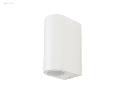 (6x) Wandlamp modern halfrond GU10 duo fitting – kavel bij Auctim, Puurs
