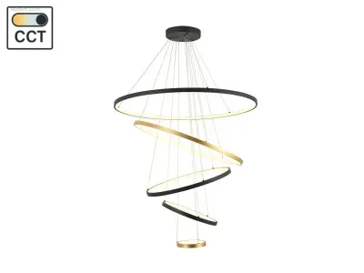 Orien Design Hanglamp Zand Zwart en Goud – kavel bij Auctim, Puurs