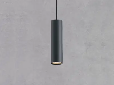 (24x) GU10 Decoratief Hanglamp cilinder 24cm zand – kavel bij Auctim, Puurs