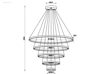 Orien Design Hanglamp Zand Zwart – kavel bij Auctim, Puurs
