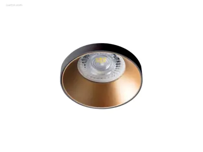 (20x) GU10 Inbouw armatuur zwart en goud – kavel bij Auctim, Puurs