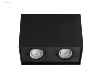 (2x) GU10 Opbouwspot Armatuur dual fittingen – kavel bij Auctim, Puurs