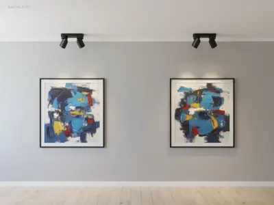 (4x) GU10 Opbouwspot Armatuur dubbel cilinder – kavel bij Auctim, Puurs
