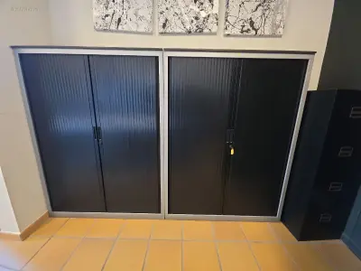 (8x) Middelhoge dossierkasten – kavel bij Auctim, Bruxelles
