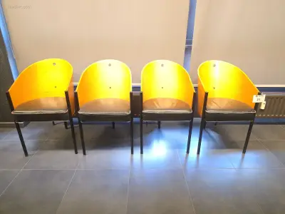 (4x) Design bijzetstoelen – kavel bij Auctim, Bruxelles