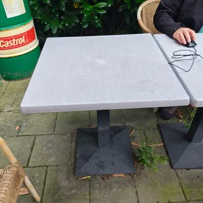 Terras Tafel, grijs – kavel bij Onlineveilingmeester, Noordwolde