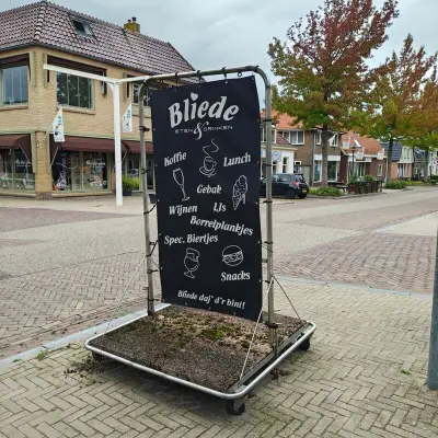 Verrijdbare reclame bord – kavel bij Onlineveilingmeester, Noordwolde