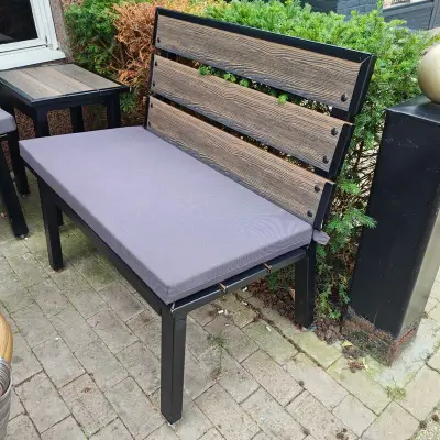 2x Terras bank – kavel bij Onlineveilingmeester, Noordwolde