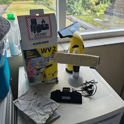 Kärcher ramenwasser, Kärcher, WV2+N, geel – kavel bij Onlineveilingmeester, Noordwolde