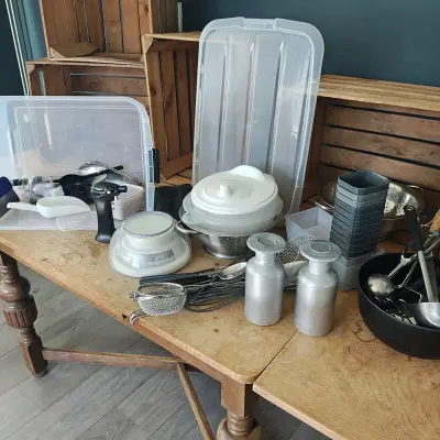 Diverse keukengereedschap – kavel bij Onlineveilingmeester, Noordwolde