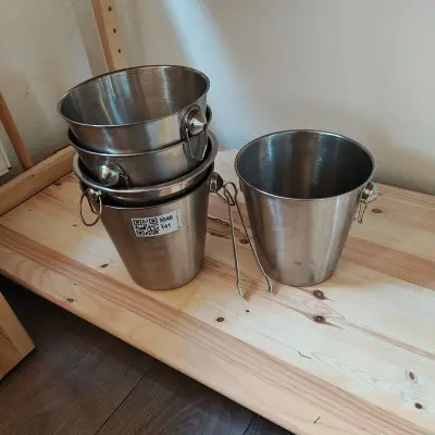 5x Champagne cooler – kavel bij Onlineveilingmeester, Noordwolde
