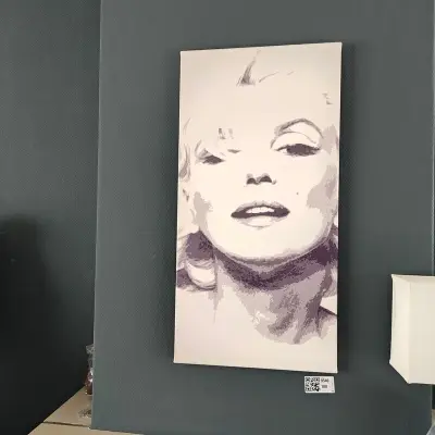 Canvasprint Marilyn Monroe – kavel bij Onlineveilingmeester, Noordwolde