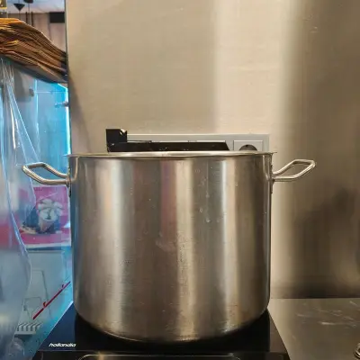 Kookpan 10 liter – kavel bij Onlineveilingmeester, Noordwolde