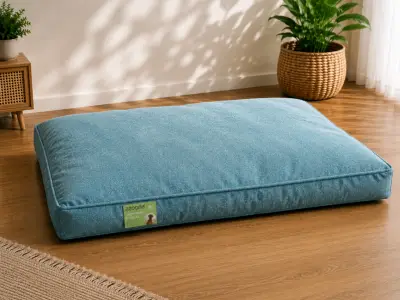 Ca. 20x Hondenkussen/Mand Azoona, Emillia XL, blauw – kavel bij Onlineveilingmeester