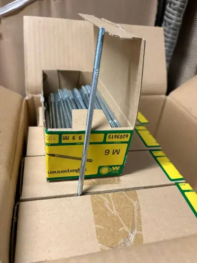 Ca. 500x Spijkerpen 155MM WWO, M6 – kavel bij Onlineveilingmeester