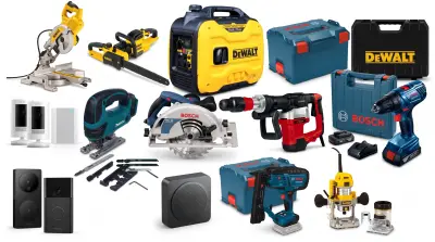 Set van 88 producten - Beveiliging & Domotica, Elektrisch gereedschap - Karcher, Makita, Ring – kavel bij Stocklear