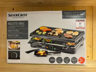 4x Raclette Grill SilverCrest – kavel bij Onlineveilingmeester