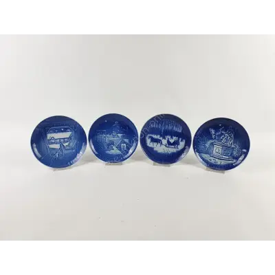 4 limitierte Teller Royal Copenhagen 18 cm Durchmesser – kavel bij Luedtke Versteigerungen, Berlin