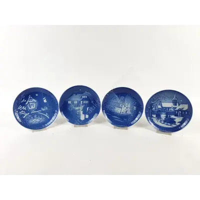 4 limitierte Teller Royal Copenhagen 18 cm Durchmesser – kavel bij Luedtke Versteigerungen, Berlin