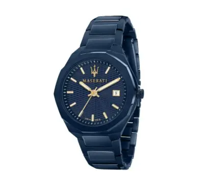Heren Horloge Maserati, Blue IP – kavel bij Onlineveilingmeester