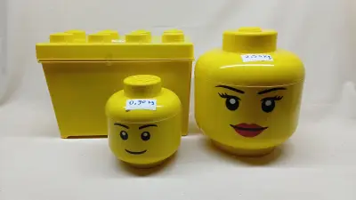 Set LEGO opbergdozen met bouwstenen – kavel bij De Kringwinkel, Zottegem