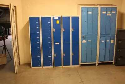 Armoire vestiaire sans clef – kavel bij Trans Executive