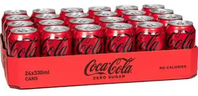 Ca. 50x Coca Cola - 24 pack, Zero – kavel bij Onlineveilingmeester