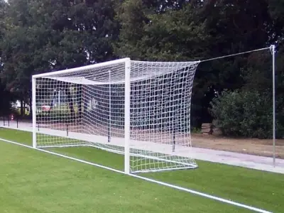 4x Voetbalnet VDE, oranje/zwart – kavel bij Onlineveilingmeester