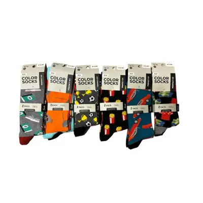 Ca. 150x Color Socks 2-pack – kavel bij Onlineveilingmeester