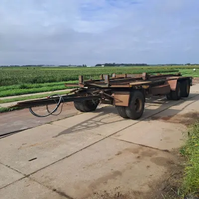 Containerchassis/oplegger – kavel bij Onlineveilingmeester, 't Zand