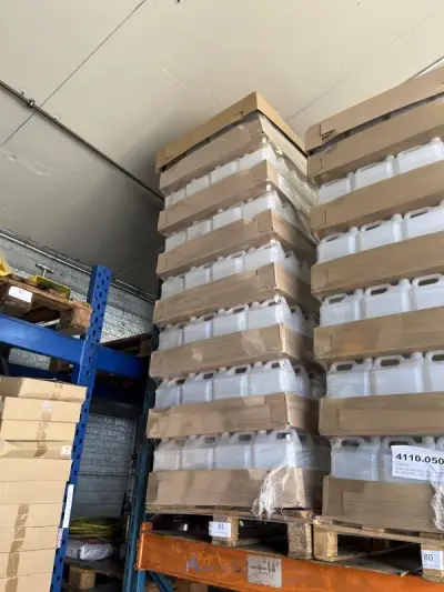 Plm 216 lege pvc bidons - 5 L – kavel bij VH Auctions