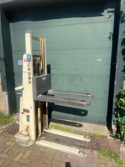 Elektrische stapelaar, CROWN, EB-65 – kavel bij Onlineveilingmeester, 't Zand