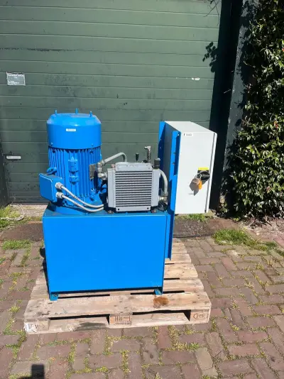 Hydraulisch aggregaat, Oudshoorn Hydraulics, 13-1412, 2013 – kavel bij Onlineveilingmeester, 't Zand