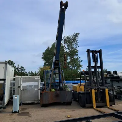 Mobiele werfkraan, HYSTER – kavel bij Onlineveilingmeester, 't Zand
