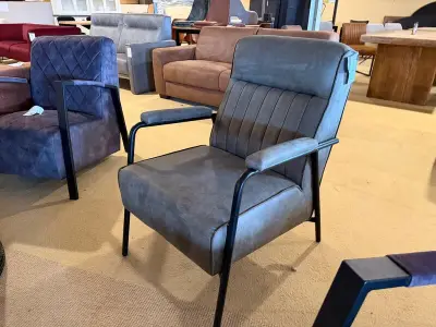 Fauteuil Sitdesign, olive groen – kavel bij Onlineveilingmeester, Joure