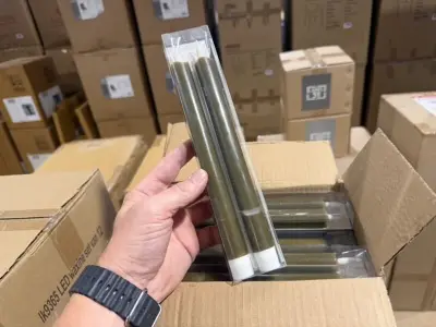 30 sets van 2 stuks led kaarsen Homebound, 871u donkergroen – kavel bij Onlineveilingmeester, Joure